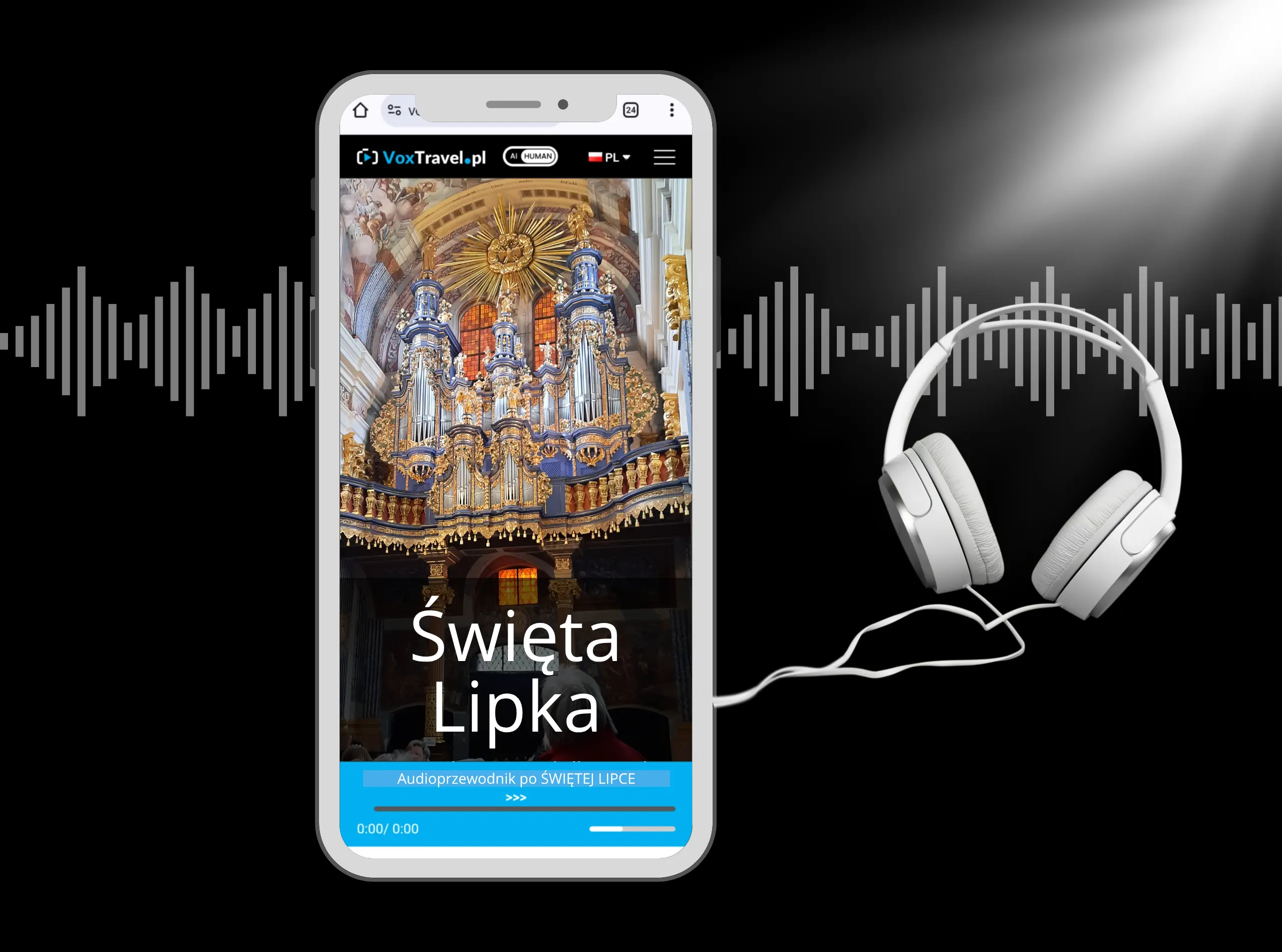 Ljudguide till ŚWIĘTA LIPKA